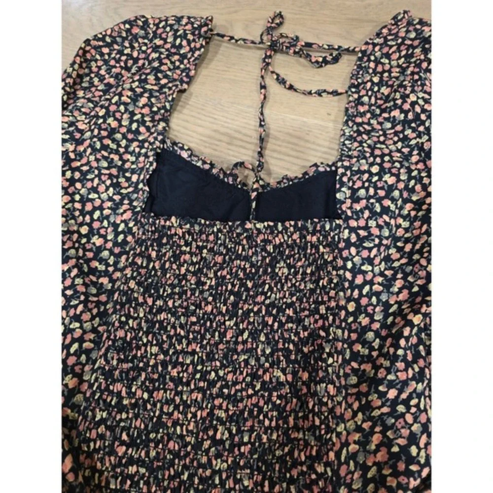 Abercrombie and Fitch‎ Top Black Size XS Sweetheart Puff Sleeve